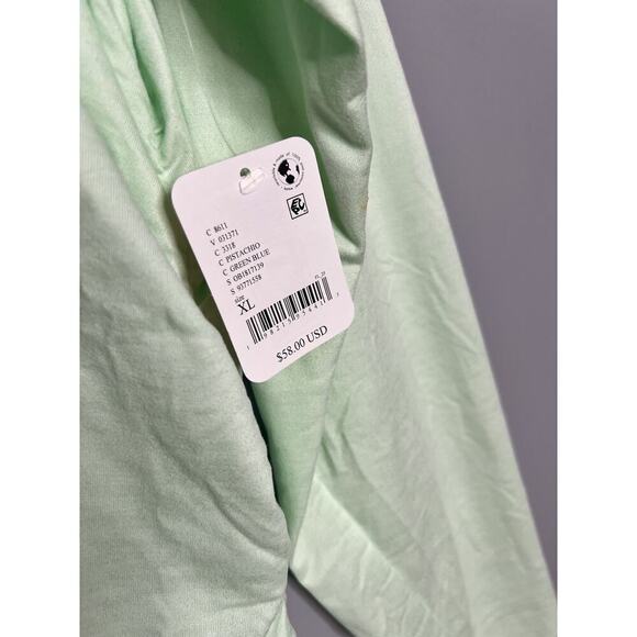 NWT Free People FP Movement Right On Run Long Sleeve Layer Tee Pistachio XL - Picture 7 of 9